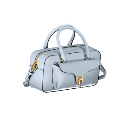 Coccinelle laukku Blue Leather Handbag