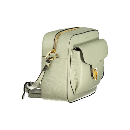 Coccinelle laukku Green Leather Handbag