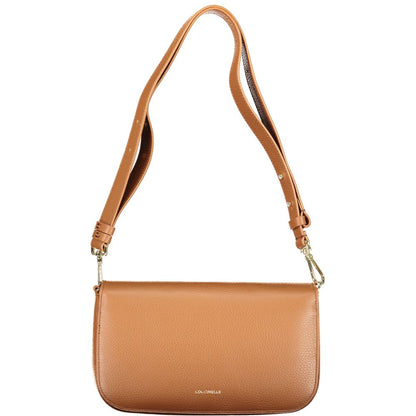 Coccinelle laukku Brown Leather Handbag