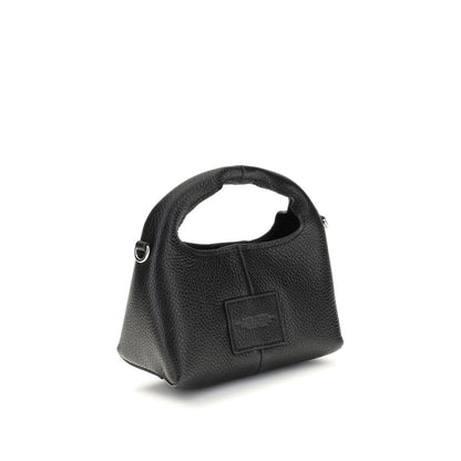 Marc Jacobs laukku Black Calf Leather Bos Taurus Shoulder Bag
