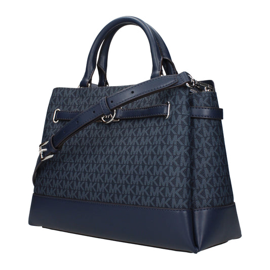 Michael Kors laukku - Blue Fabric Handbag