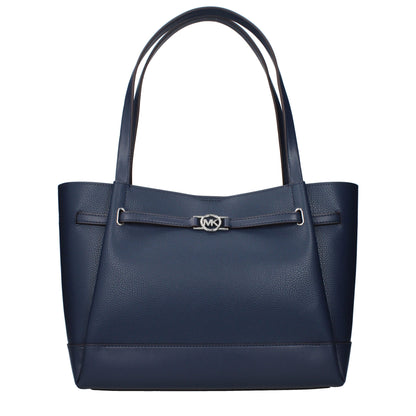 Michael Kors laukku - Blue Leather Shoulder Bag