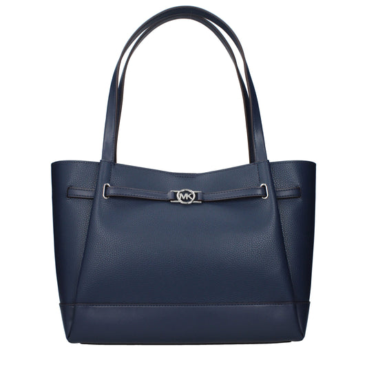 Michael Kors laukku - Blue Leather Shoulder Bag