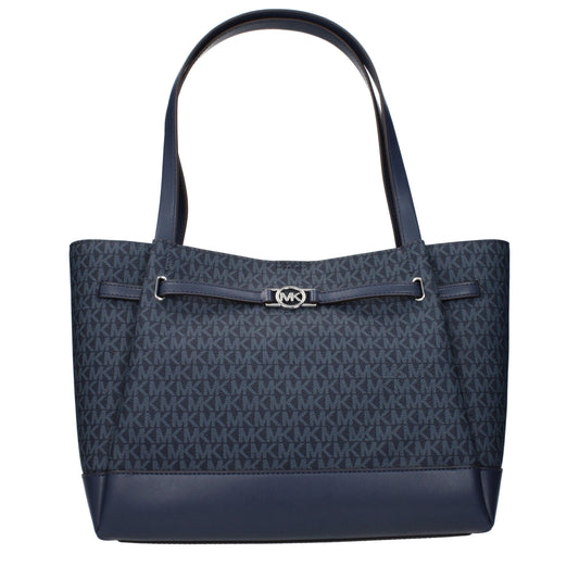 Michael Kors laukku - Blue Fabric Shoulder Bag