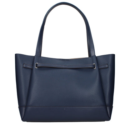 Michael Kors laukku - Blue Leather Shoulder Bag