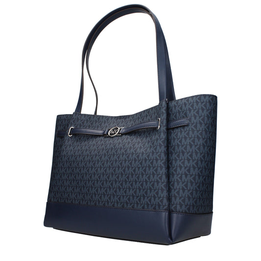 Michael Kors laukku - Blue Fabric Shoulder Bag