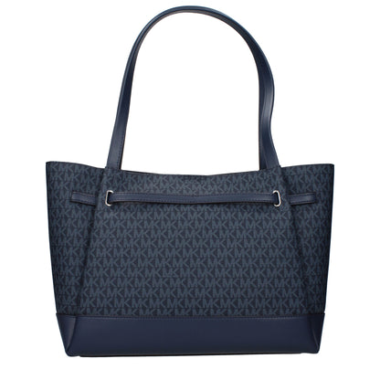 Michael Kors laukku - Blue Fabric Shoulder Bag
