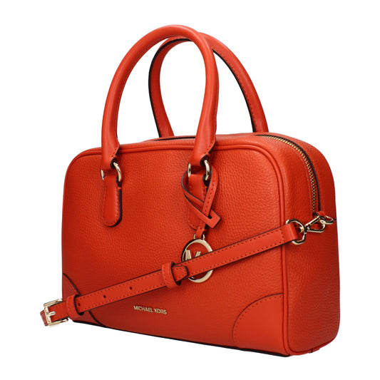 Michael Kors laukku - Orange Leather Handbag