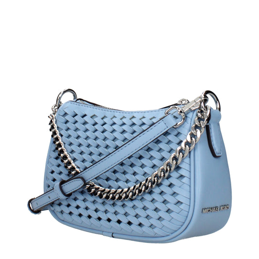 Michael Kors laukku - Light Blue Leather Handbag