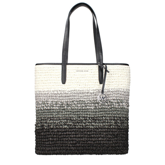 Michael Kors laukku - Black Raffia Shoulder Bags