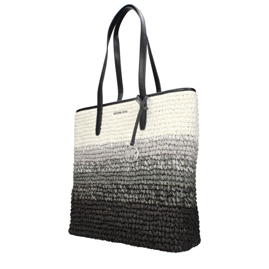 Michael Kors laukku - Black Raffia Shoulder Bags