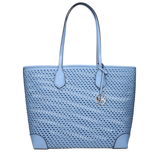 Michael Kors laukku - Light Blue Leather Shoulder Bag