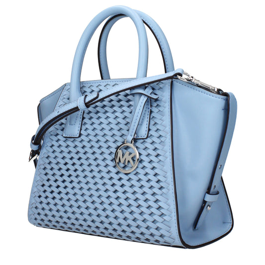 Michael Kors laukku - Light Blue Leather Handbag