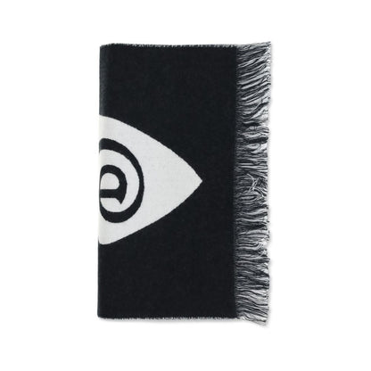 Burberry huivi, villaa Wool logo Scarf