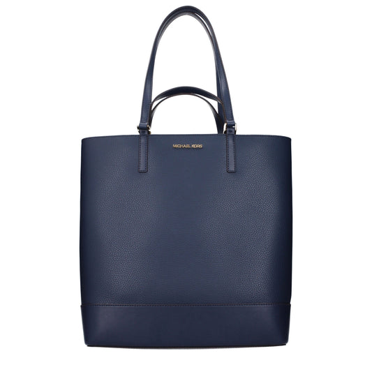 Michael Kors laukku - Blue Leather Shoulder Bag