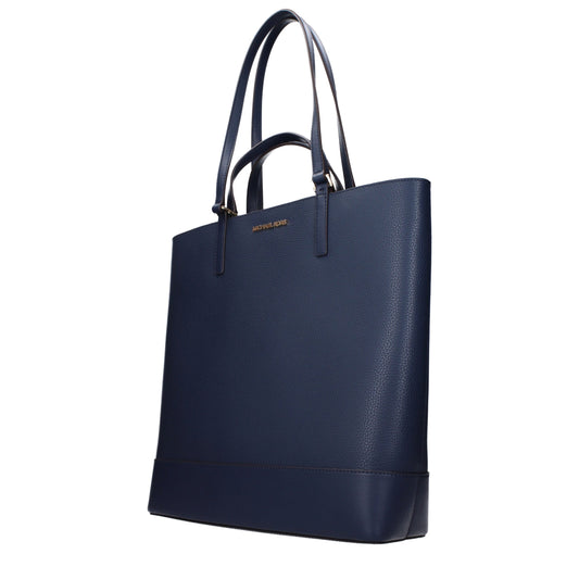Michael Kors laukku - Blue Leather Shoulder Bag