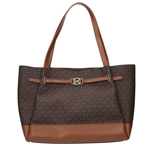 Michael Kors laukku - Brown Fabric Shoulder Bag