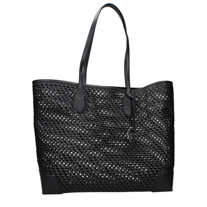 Michael Kors laukku - Black Leather Shoulder Bag