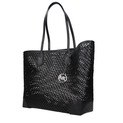 Michael Kors laukku - Black Leather Shoulder Bag