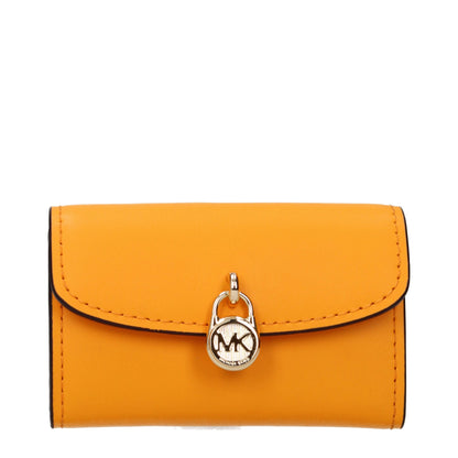 Michael Kors lompakko - Orange Leather Wallet