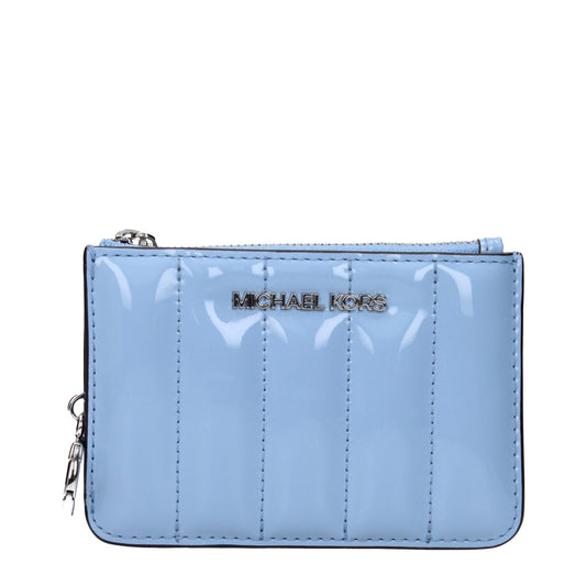 Michael Kors lompakkoLight Blue Leather Wallet