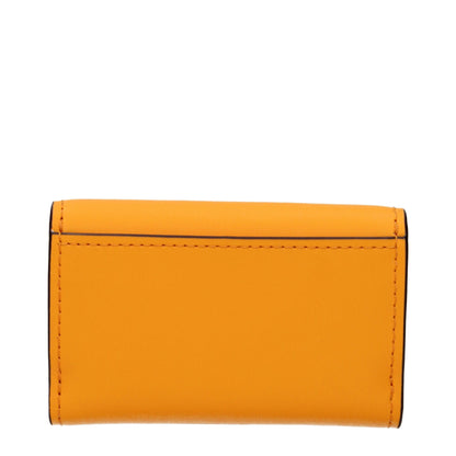 Michael Kors lompakko - Orange Leather Wallet