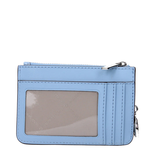 Michael Kors lompakkoLight Blue Leather Wallet