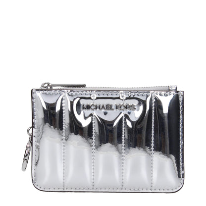 Michael Kors lompakko Gray Leather Wallet