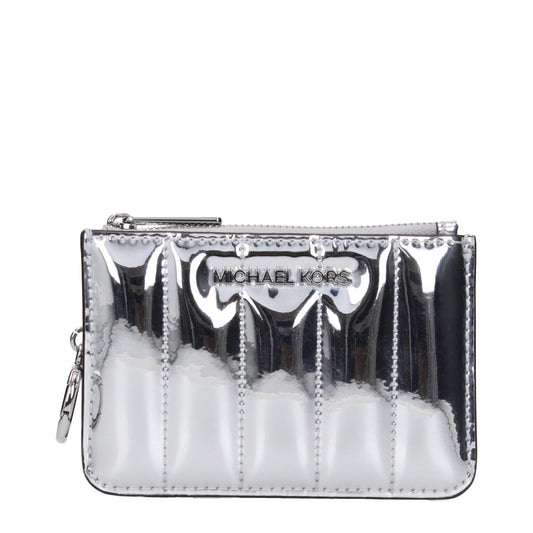 Michael Kors lompakko Gray Leather Wallet