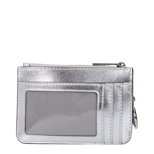 Michael Kors lompakko Gray Leather Wallet