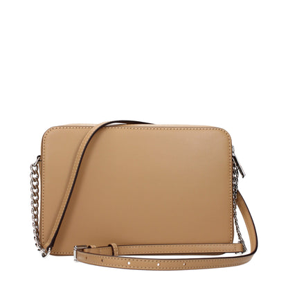 Michael Kors laukku - Brown Leather Crossbody Bag