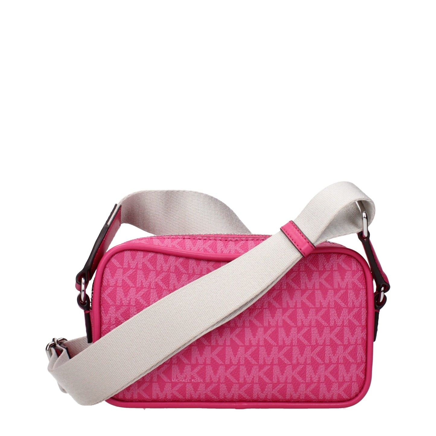 Michael Kors laukku - Pink Fabric Crossbody Bag