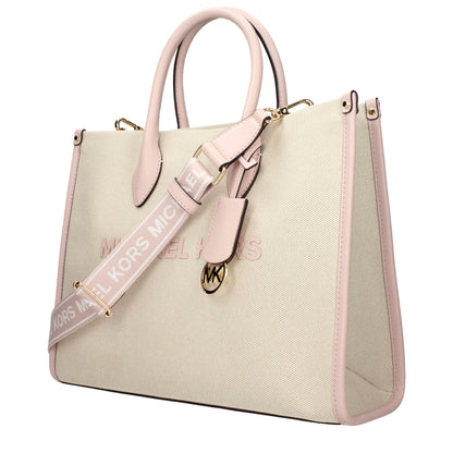 Michael Kors laukku - Beige Fabric Handbag
