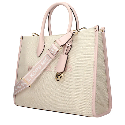 Michael Kors laukku - Beige Fabric Handbag
