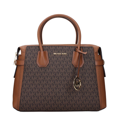 Michael Kors laukku Brown Fabric Handbag