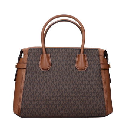 Michael Kors laukku Brown Fabric Handbag