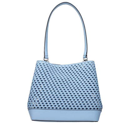 Michael Kors laukku Light Blue Leather Shoulder Bag