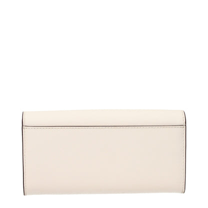Michael Kors lompakko, nahkaa - Beige Leather Wallet