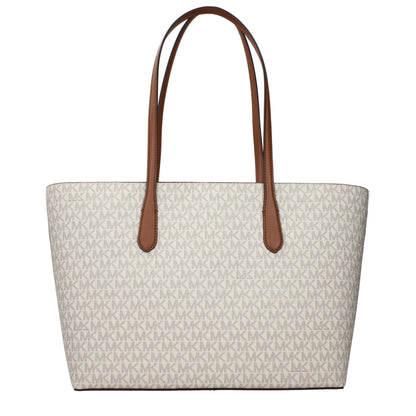 Michael Kors laukku - Beige Fabric Shoulder Bags