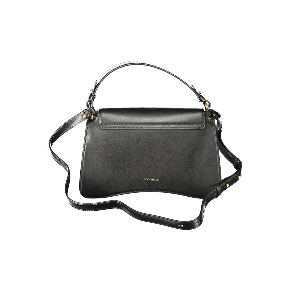 Coccinelle laukku Black Leather Handbag