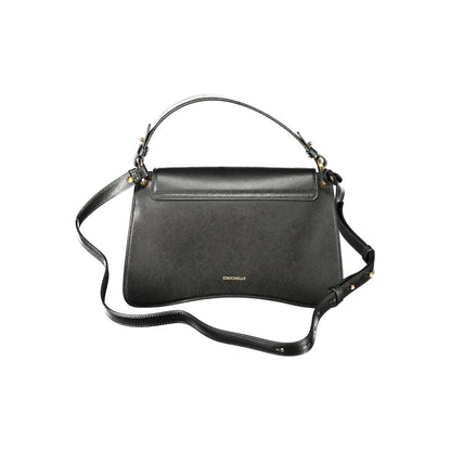 Coccinelle laukku Black Leather Handbag