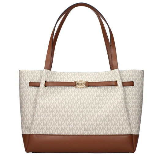 Michael Kors laukku, beige käsilaukku, olkalaukku