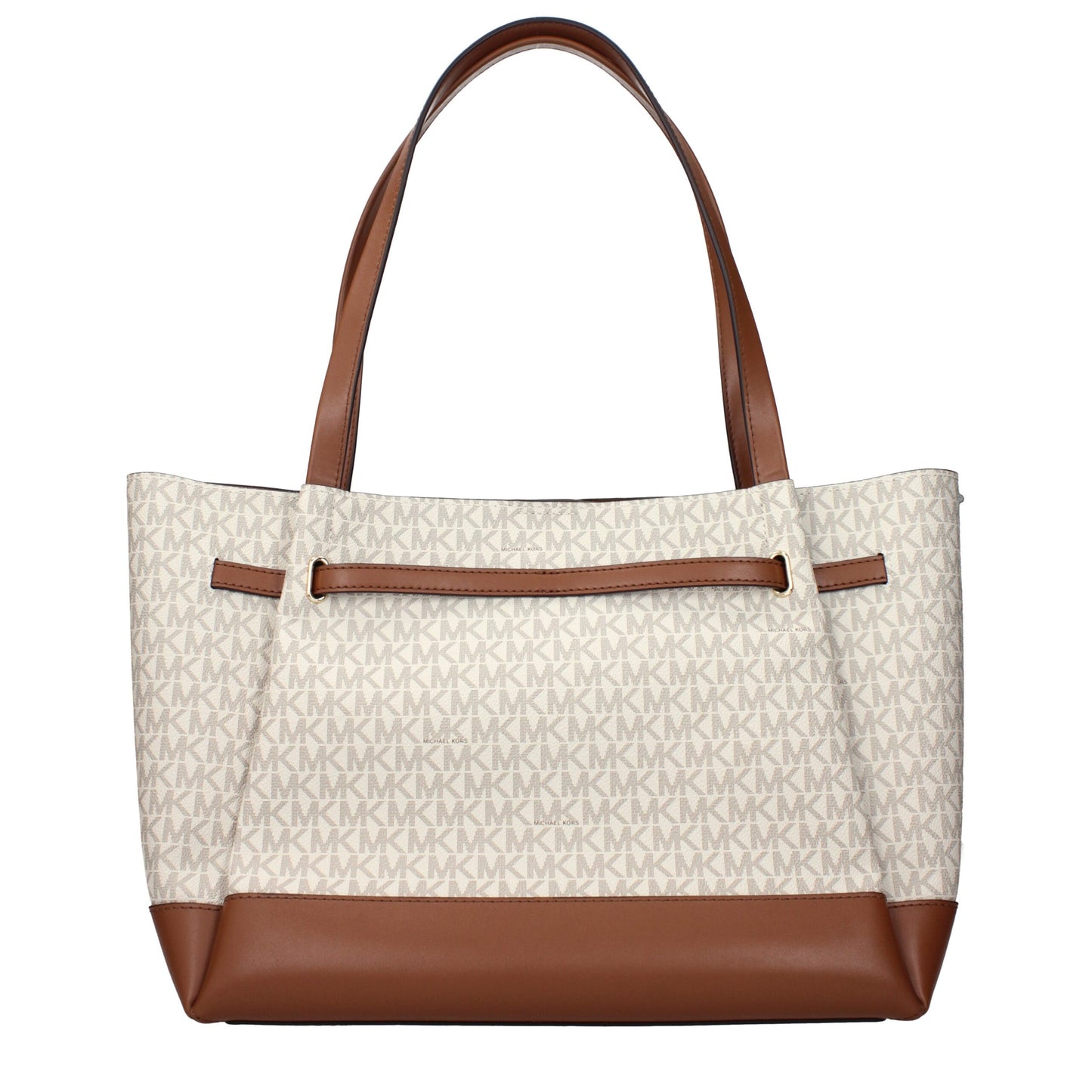 Michael Kors laukku, beige käsilaukku, olkalaukku