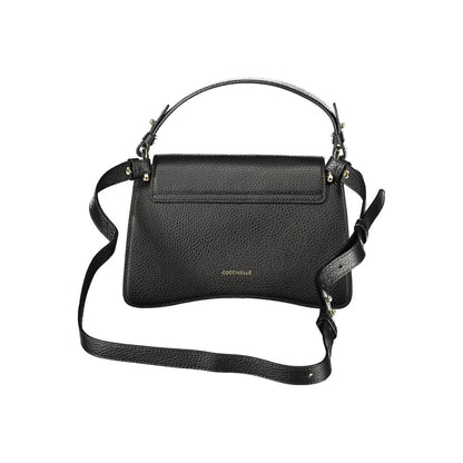Coccinelle laukku Black Leather Handbag