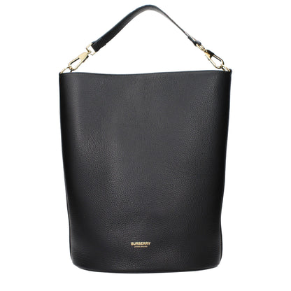 Burberry laukku, Black Leather Handbag