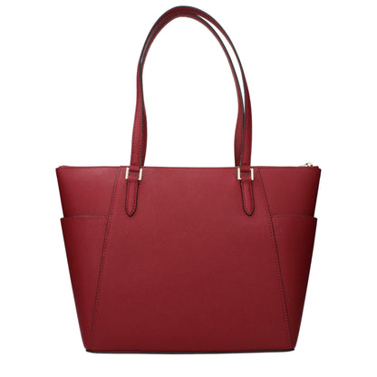 Michael Kors laukku, Red Leather Shoulder Bag