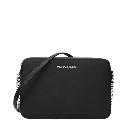 Michael Kors crossbody laukku musta, nahkaa
