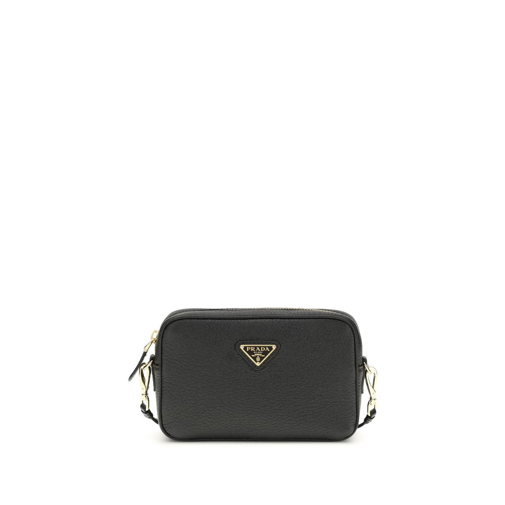 Prada bag - Black Calf Leather Bos Taurus Shoulder Bag
