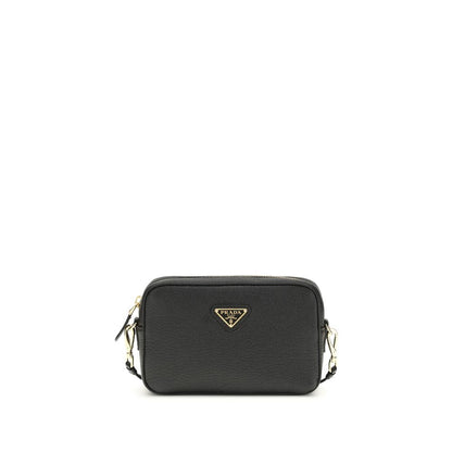 Prada bag - Black Calf Leather Bos Taurus Shoulder Bag