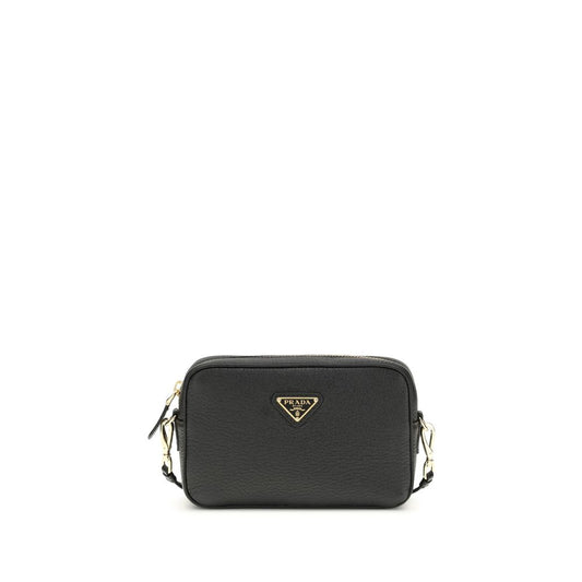 Prada bag - Black Calf Leather Bos Taurus Shoulder Bag